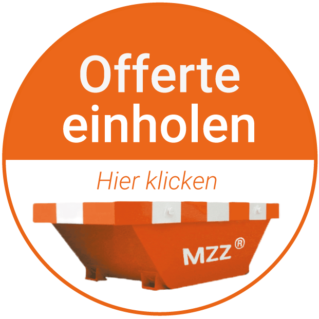 Offerte einholen und Mulde bestellen